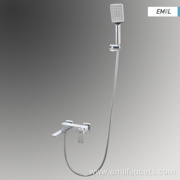 Wall-mounted bath shower head faucet mixer taps